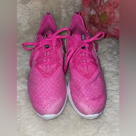 Nike Air Max Women’s Rhinestone Swoosh Pink 8.5 - Picture 2 of 11
